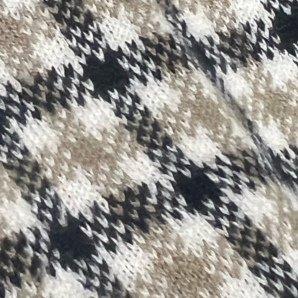 BARBOUR HEBRIDES Classic Checkered Women's Cardigan size U.S. 6 - Picture 7 of 9